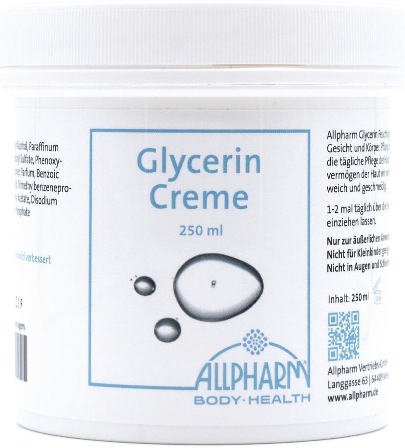 Glycerin Creme Allpharm Premium