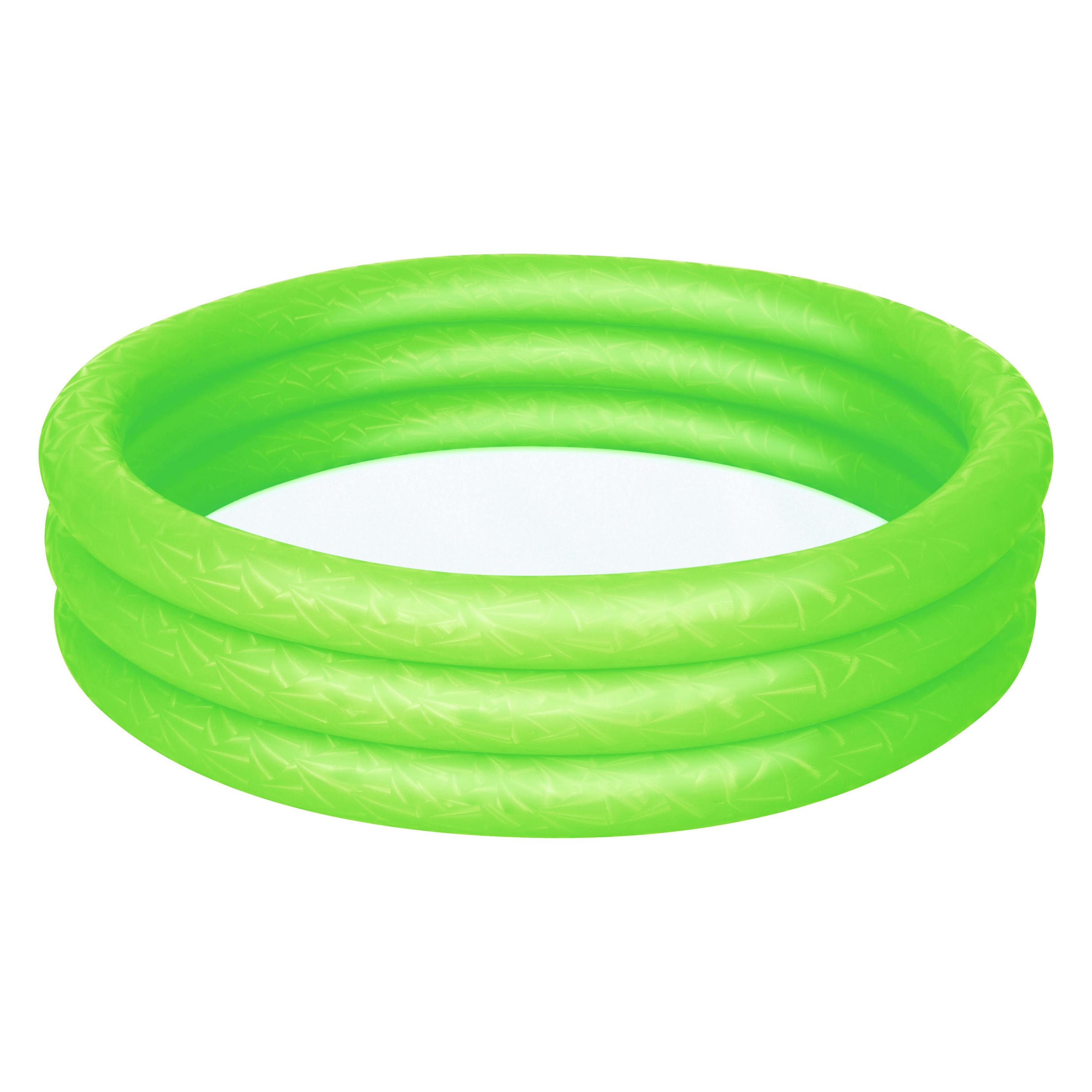 Bestway 33048 - GLOBO - PISCINA 3 ANELLI 102x25 CM - COLORE CASUALE (102 cm) (6941607330487)
