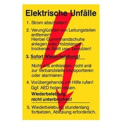 PROTEC Aushang Erste Hilfe PSAHEU