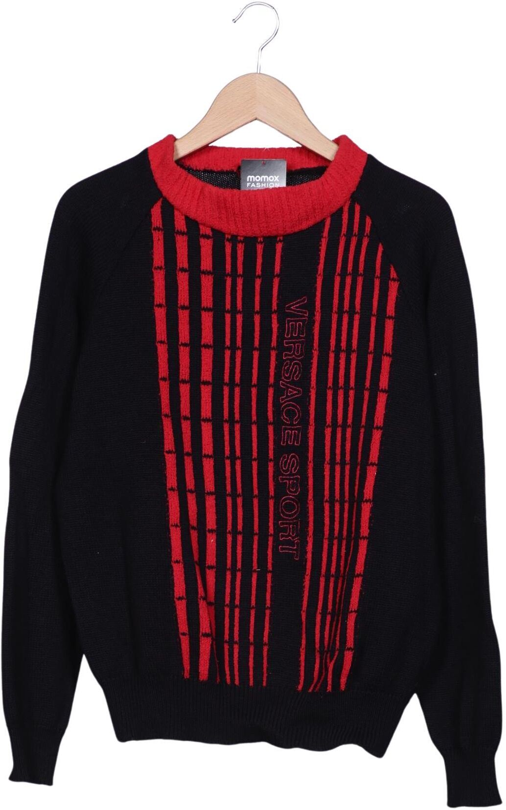 Versace Herren Pullover, Mehrfarbig, Gr. L, kein / Etikett - Second Hand