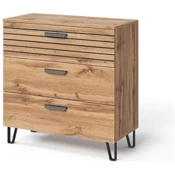 Vicco, Kommode + Sideboard, Amber (80 x 38 x 82 cm)