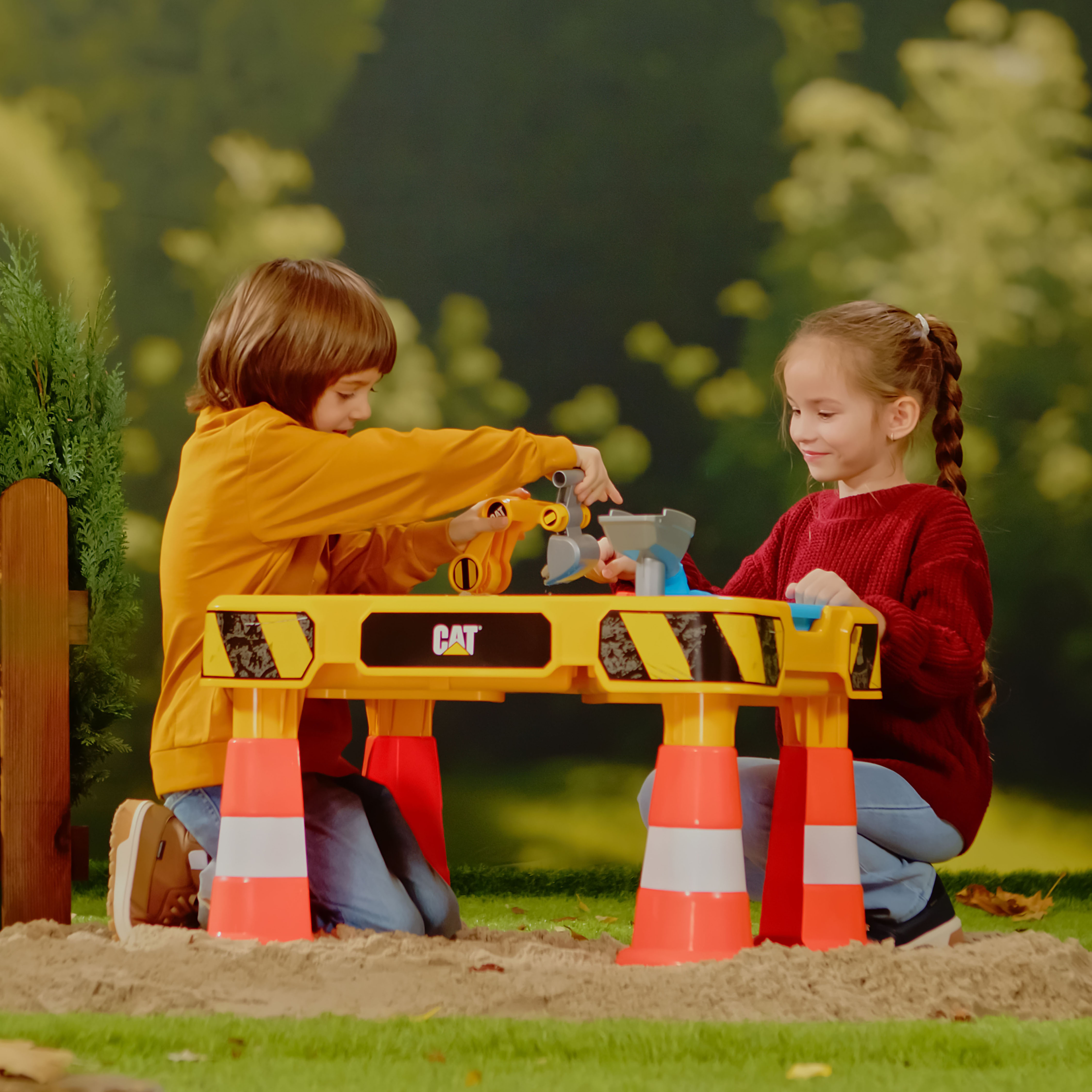 Spieltisch KLEIN "CAT, Sand- und Wasserspieltisch", bunt, Spieltische, BabyB:48cm H:40cm T:64cm, Spieltisch, B:48cm H:40cm T:64cm