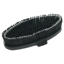 Kerbl Pferdekardätsche Brush&Co schwarz|grau