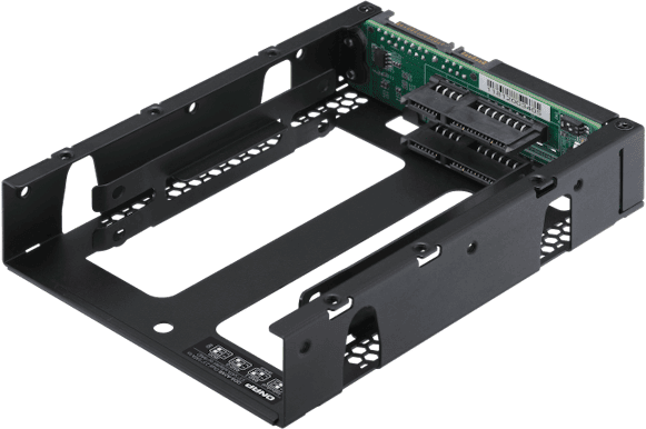 QNAP QDA-A2AR - Internt RAID-kabinett - 3.5" to 2 x 2.5" - RAID