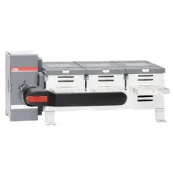 ABB OT2500EM03P Erdungsschalter 3-polig mit Griff und Welle Mech. 90° gedreht Icw/1 Schließer 55kA, Icm 176 kA 1SCA115835R1001