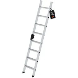 PROREGAL Stufen-Anlegeleiter ohne Traverse 8 Stufen