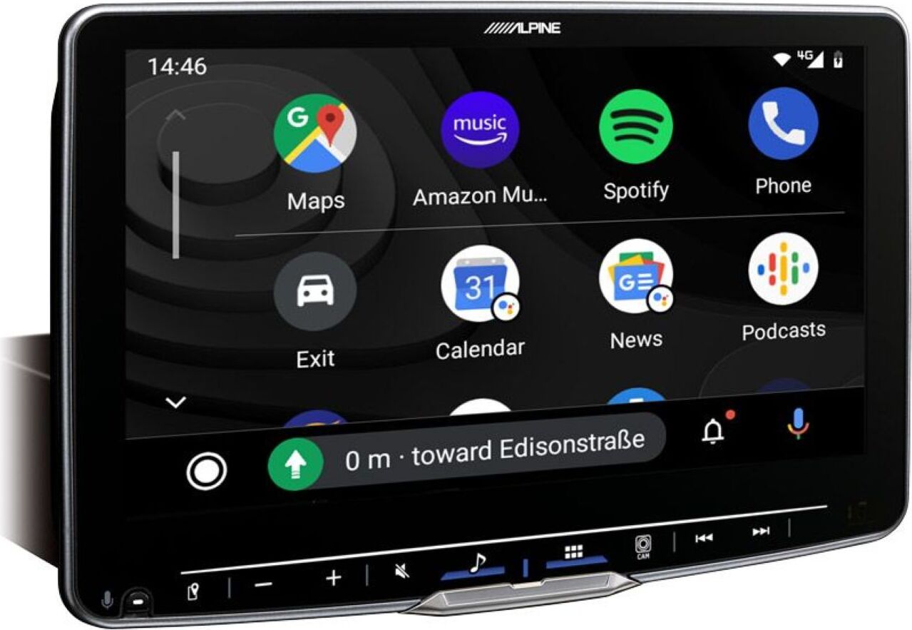 Alpine iLX-F905DU 9"-Moniceiver für Fiat Ducato/Peugeot/Citroen