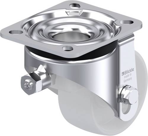 Blickle 911713 HRLK-PO 82G-VS Stahlblech-Nivellierrolle Rad-Durchmesser: 80mm Tragfähigkeit (max.): 230kg 1St.