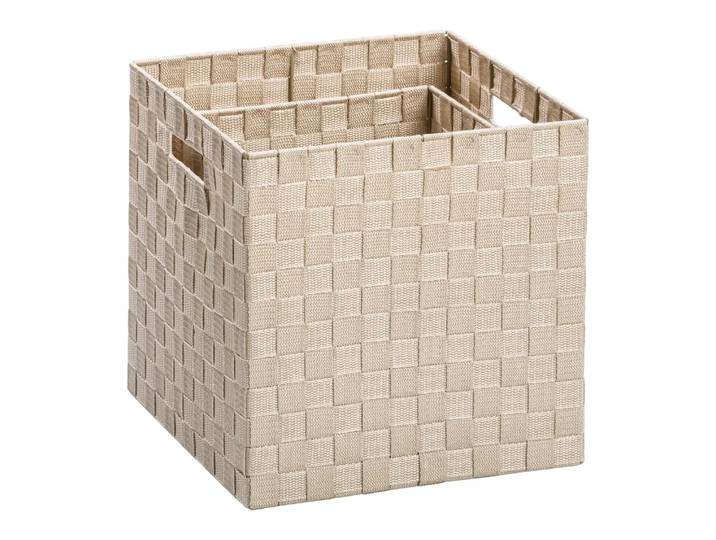 Aufbewahrungsbox Weave, Edy&liv, beige, Kunststoff