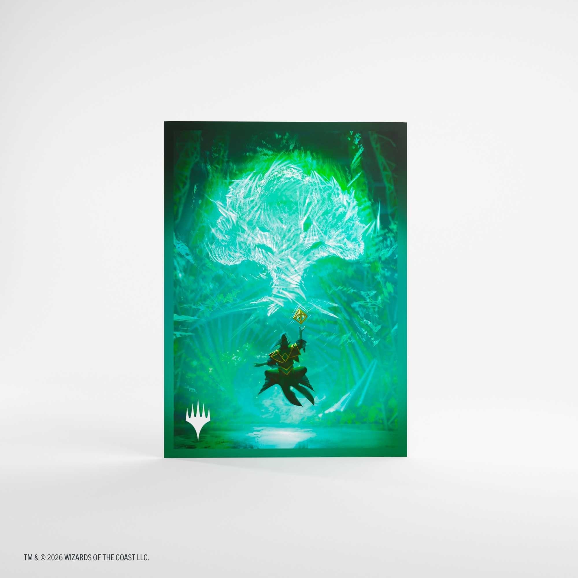 Gamegenic Magic: The Gathering Secrets of Strixhaven Premium Art Sleeves - Mana 5 for Card Game Accessories
