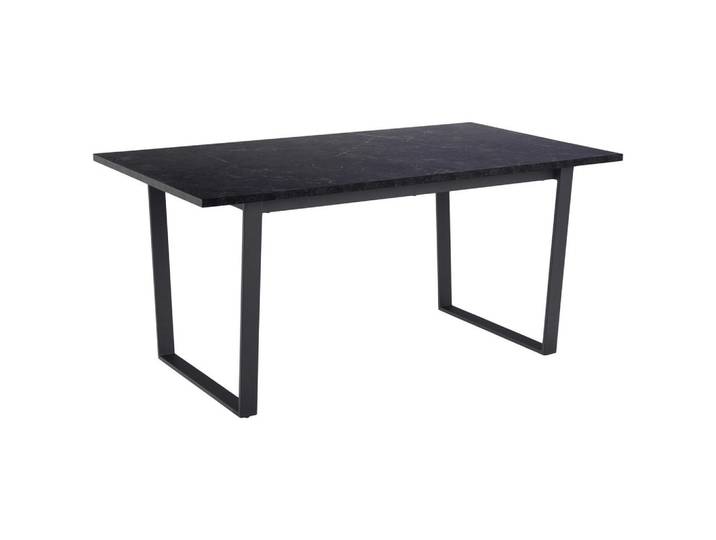 Mid.you Esstisch, Schwarz, Metall, 160x74x90 cm, Reach, Esszimmer, Tische, Esstische