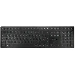 CHERRY KW 9100 SLIM Tastatur Universal RF Wireless + Bluetooth QWERTZ Deutsch Schwarz