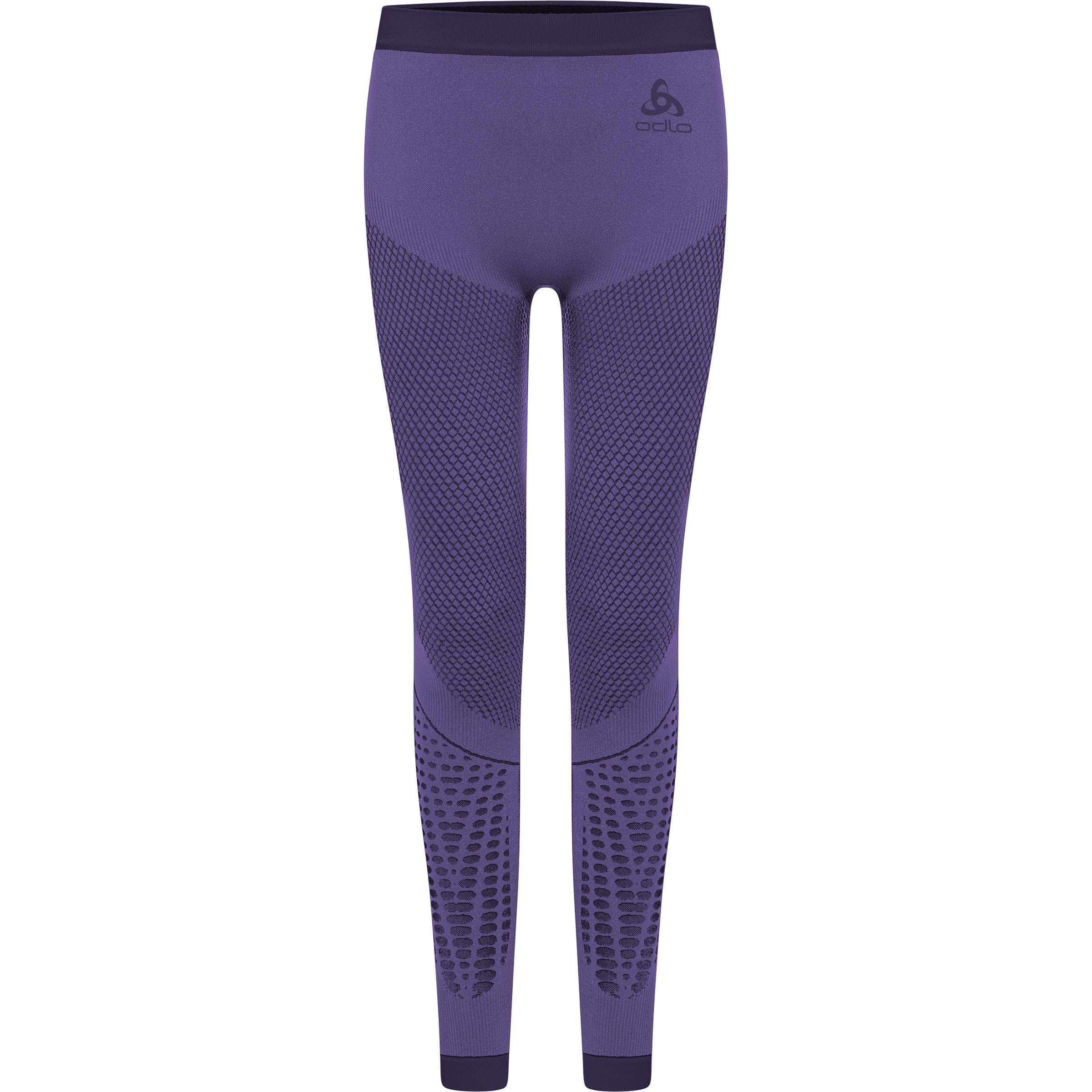 Odlo Evolution Warm Tights Kinder Lange Unterhose lila Größe 116 Elastisch