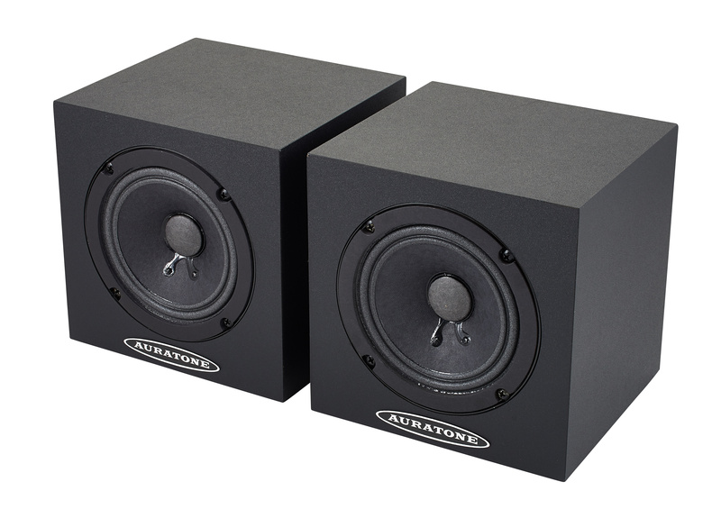 Auratone 5C Super Sound Amp Set Black nero