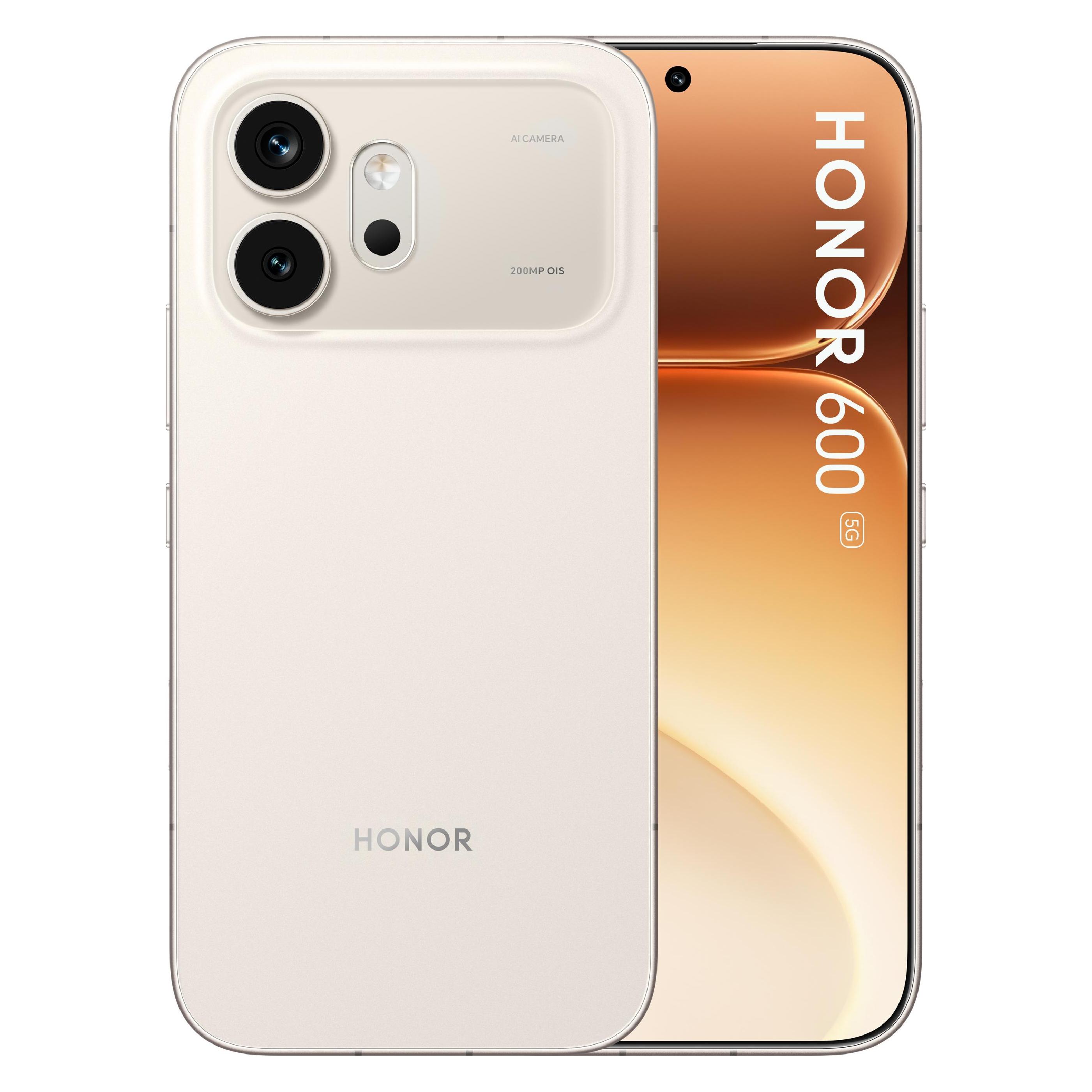 Honor BUNDLE 600 (8/256GB) GOLD + WATCH 2I BLACK (256 GB, Gold, 6.57", Dual SIM, 5G) (HOR6005G82565G+W)