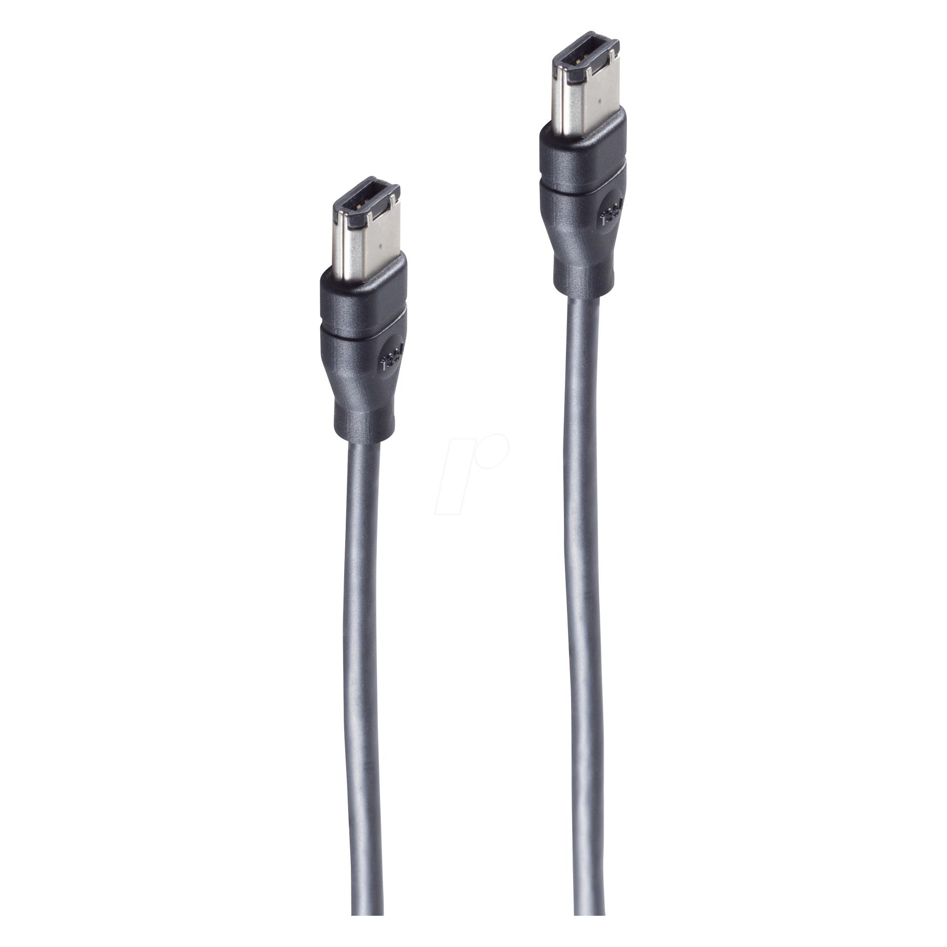 Shiverpeaks -BASIC-S--FireWire-Anschlusskabel, IEEE 1394B Kabel, 9-pol Stecker auf 1394B 9-pol Stecker, 3,0m (3 m) (BS77203)