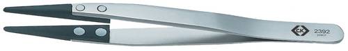 C.K T2392 Bestückungspinzette 259CF Stumpf 130mm
