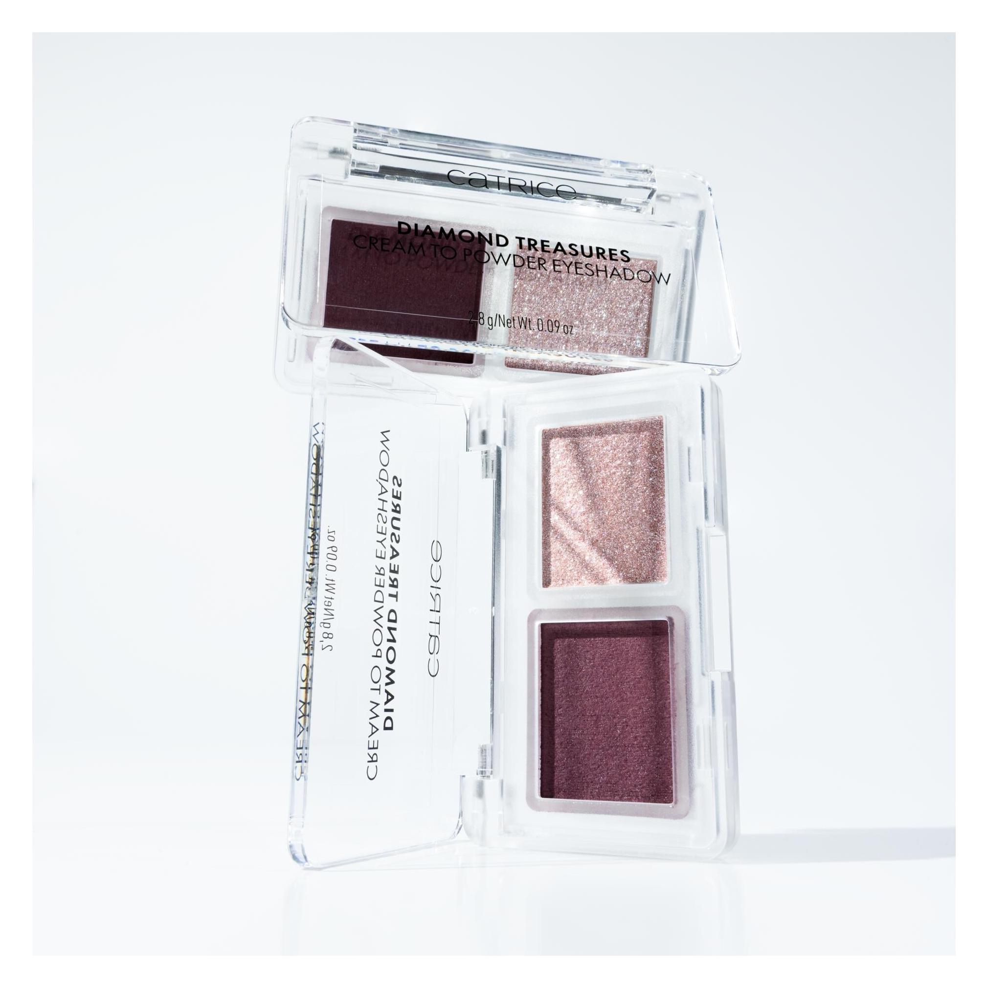 Catrice Diamond Treasures Cream to Powder Eyeshadow (060 Burgundy Glitz) (cosnova GmbH)