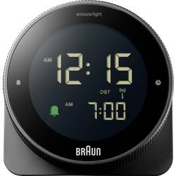 Braun BC24DCF Wecker Schwarz Alarmzeiten 1 1 Timerzeit