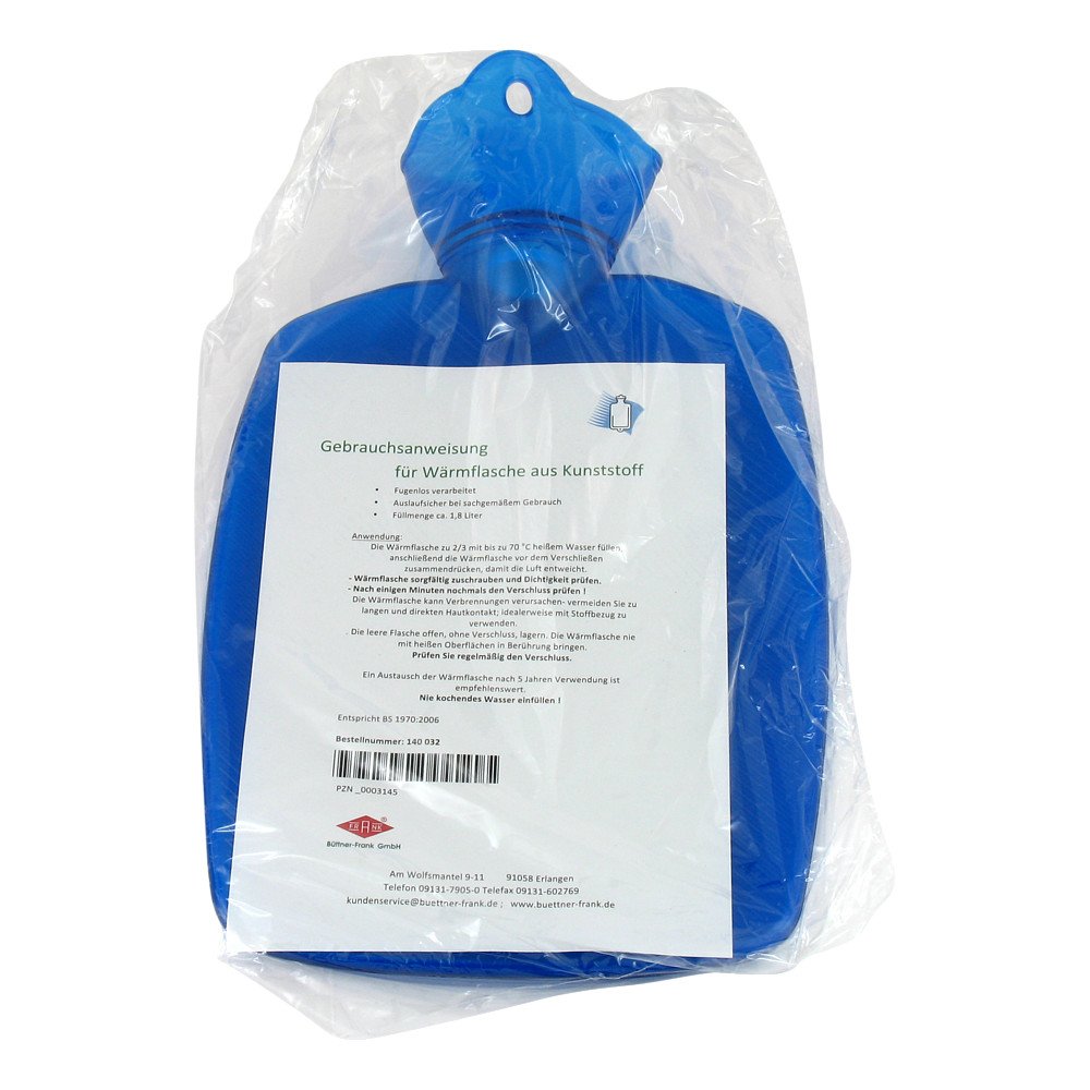 Büttner-Frank GmbH Wärmflasche Kunststoff 1,8 l 00003145