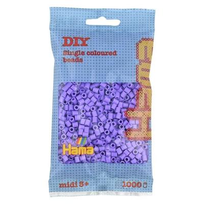 HAMA Perlen Midi - Pastell Lila 1000 Perlen
