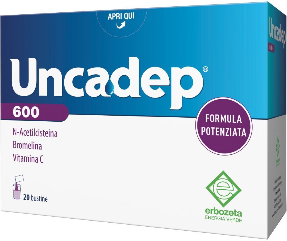 ERBOZETA SpA Erbozeta Uncadep 600, 20 Bustine