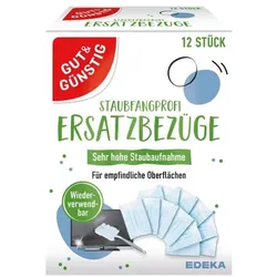 Gut & Günstig Ersatzbezüge Staubfangprofi 12er-Pack