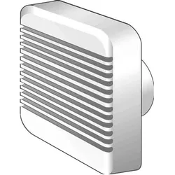 Helios Ventilatoren Kleinraumventilator HV 100 EZ
