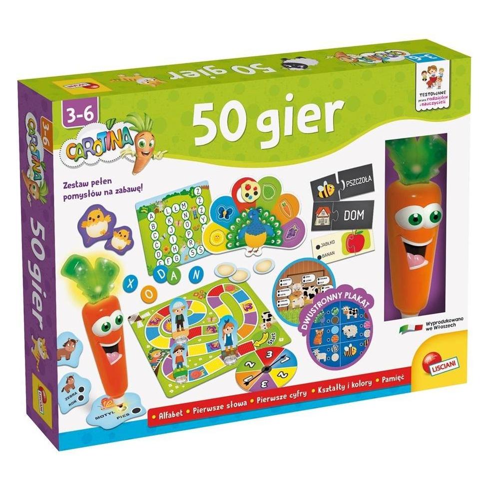 Lisciani PROMO Carotina 50 Spiele 76710 (304-PL76710)