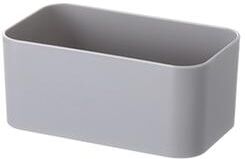 Discount Dollar Deals Wall Mounted Organizer Makeup Table Storage Box Shelf For Kitchen And Bathroom, Adhesive Hanger Drawer Organizer gray S