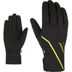 ZIENER Herren Handschuhe ULTIMO PR glove crosscountry, Größe 8,5 in Schwarz Schwarz