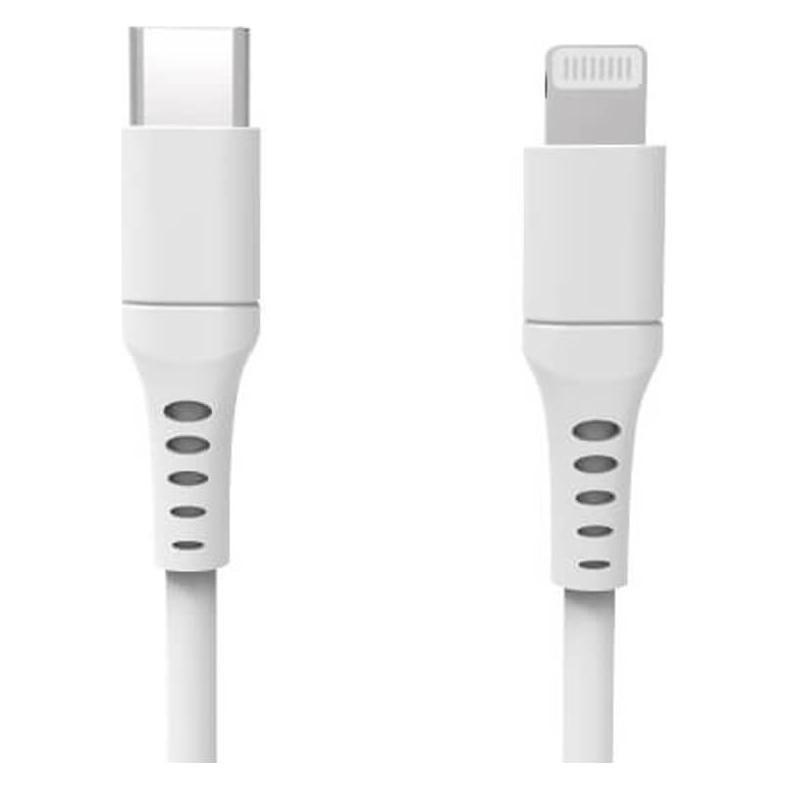 Carl GEAR Ladekabel USB-C til Lightning (3 m, USB 3.2 Gen 1, 18 W) (665097)