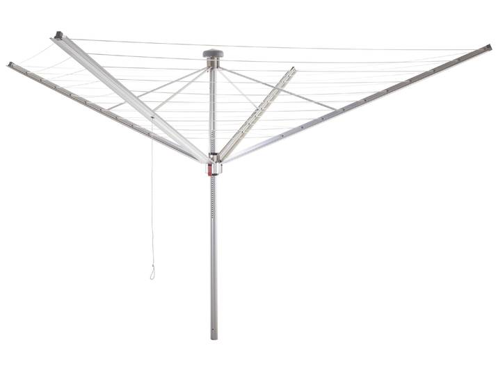Wäschespinne Stewi Wäschespinne First Lady 60 m , silber (silberfarben), H:2.250cm, Aluminium, Wäscheständer, Wäschespinne
