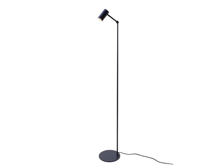 Lampadaire métal bleu 22x22x134cm