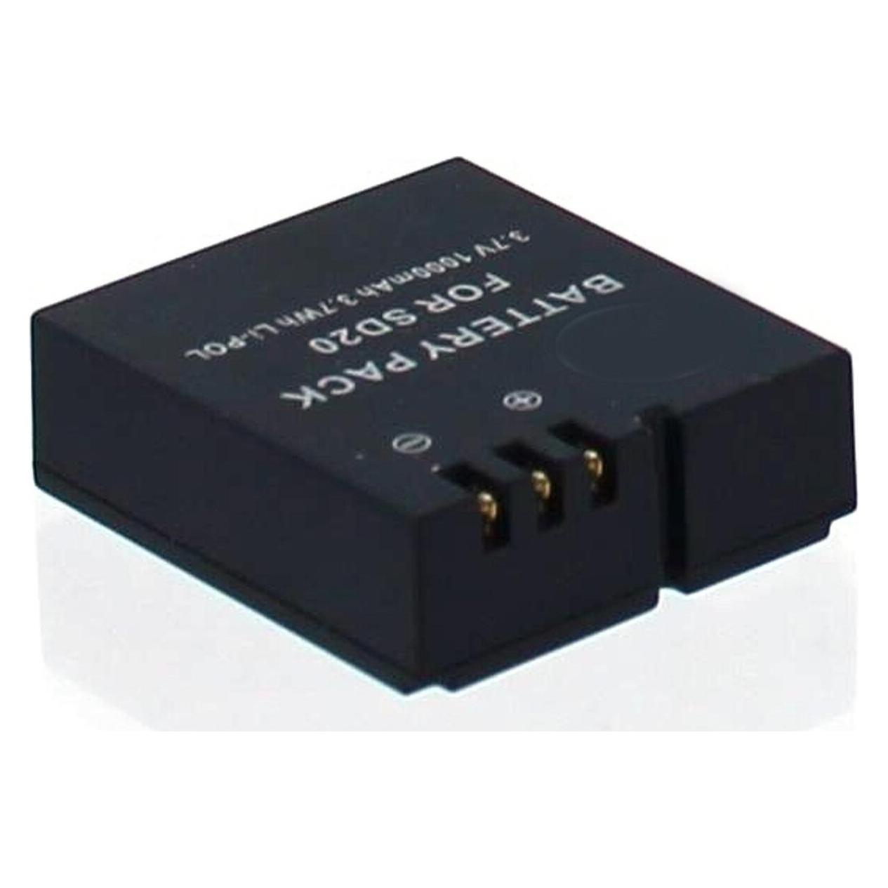 AGI 16016 - 900 mAh - 3,7 V - Lithium-Ion (Li-Ion) (Kamera Akku) (16016)