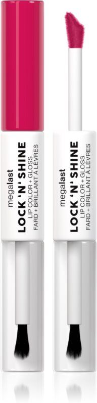 Wet n Wild MegaLast Lock n' Shine long-lasting lipstick and lip gloss shade Irresistible 8 ml