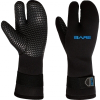 Bare 7mm 3-Finger-Neoprenhandschuh Mitt - Gr. L