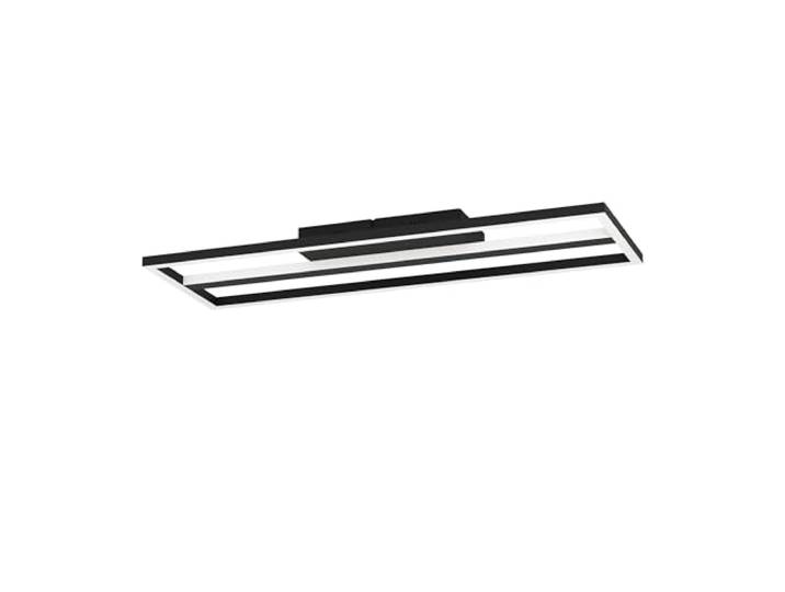 Eglo connect.z Plafonnier LED connectée Calagrano-Z\, lampe de plafond contrôlable par application et commande vocale Alexa\, blanc chaud - froid\, rétro-éclairage RVB\, dimmable\, métal noir