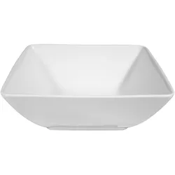 Seltmann Bowl 5140 20x20 cm -Buffet-Gourmet-weiss eckig modern - Dekor: 6 1er