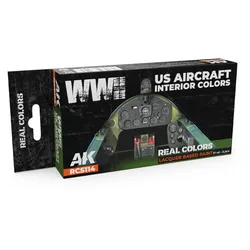 AK Real Colors WWII US Aircraft Interior Colors SET