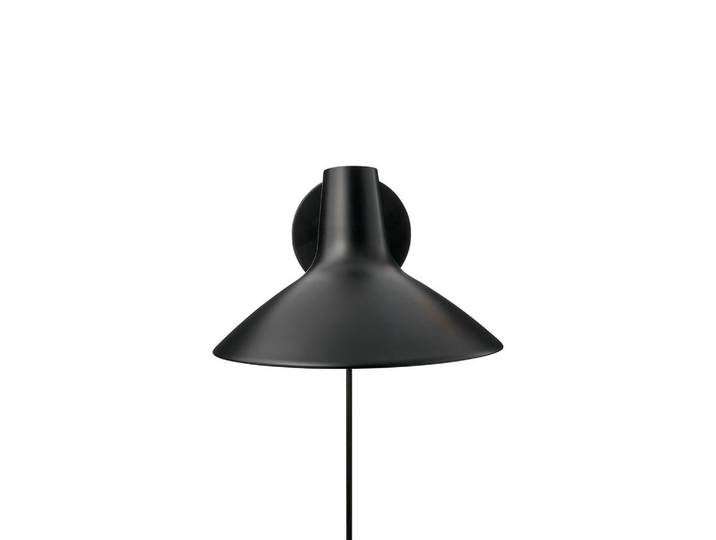 Nordlux Wandleuchte, Schwarz, Metall, rund, 22.4x15.5x33.5 cm, drehbar, mit Schalter, Lampen & Leuchten, Innenbeleuchtung, Wandleuchten, Wandlampen mit Schalter