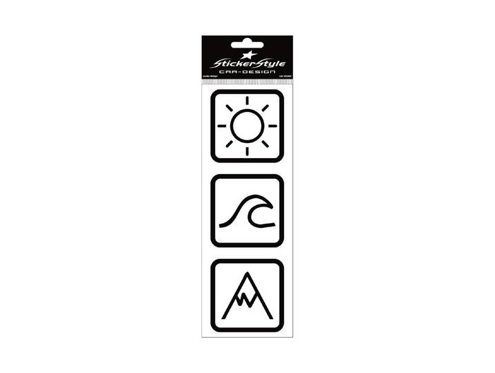 StickerStyle Sticker Piktogramme Welle