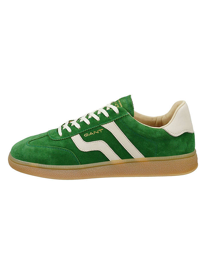 GANT Footwear Leder-Sneakers "Cuzmo" in Grün - 40