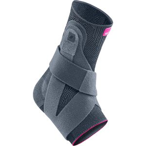 medi Sprunggelenkbandage Levamed active, für rechts, silber, Größe I