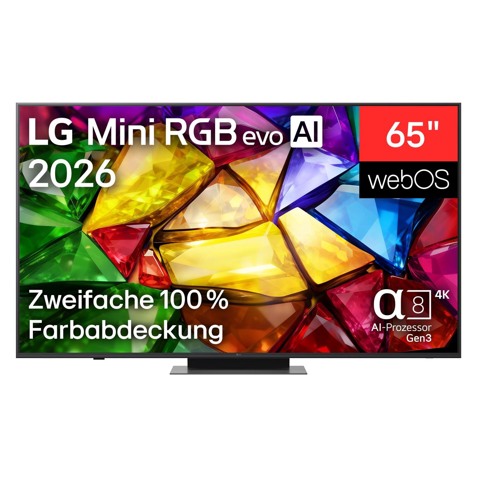 LG 65MRGB86B9A (65", RGB-Mini-LED, 4K, 2026, CH) (65MRGB86B9A.AVS)