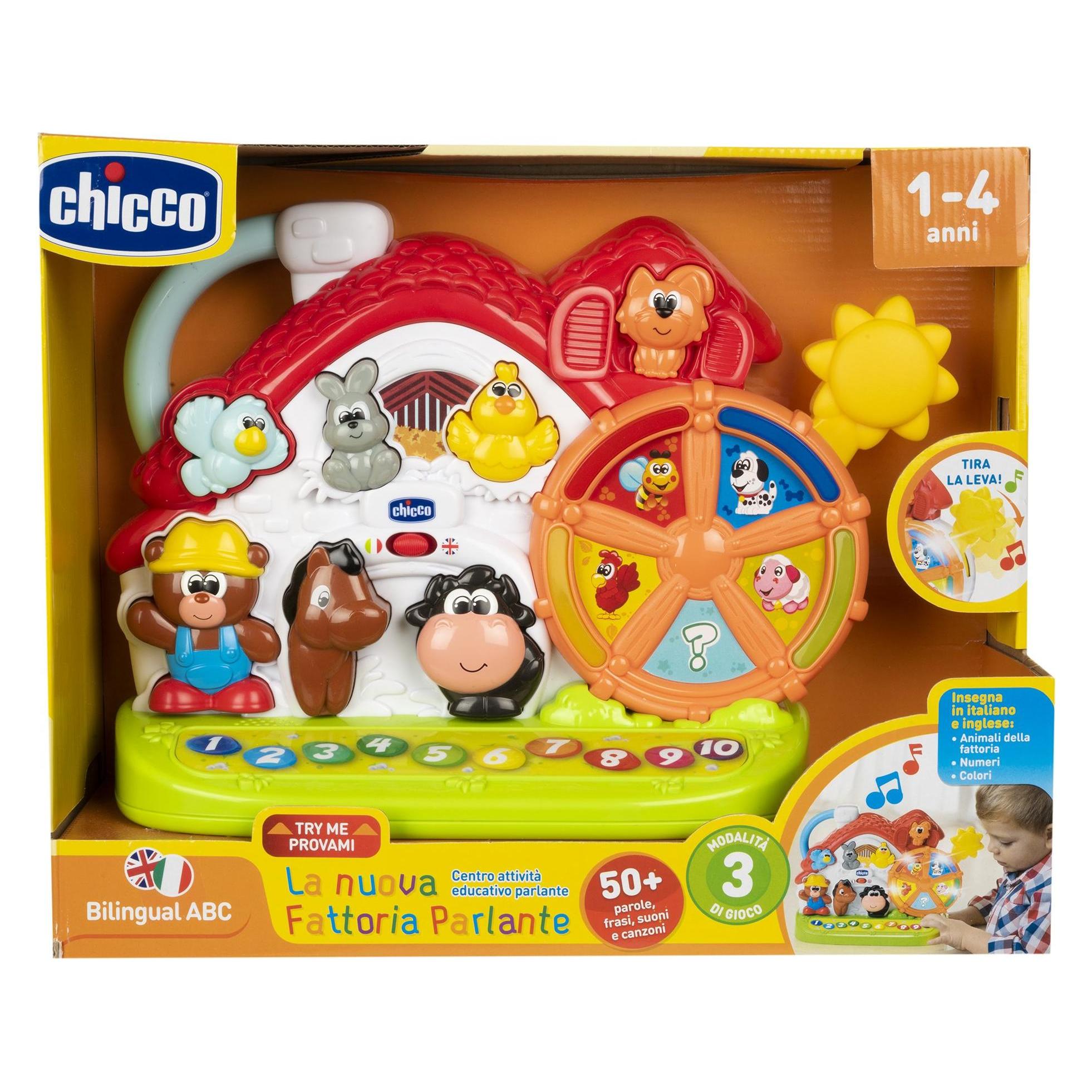 Chicco Sprechende Farm - I/GB (Englisch, Italienisch, 1 - 4 Jahre) (00009604000000)
