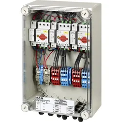 Eaton 168101 Feuerwehrschalter, für 3 Stränge, 26 A, MV SOL30X3-SAFETY-MV-U(230V50HZ)