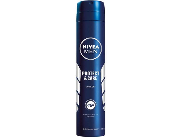 NIVEA MEN Déodorant Aisselles Protect &amp; Care Protection 72h Spray 200 ml