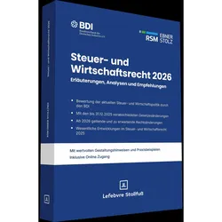Steuer-undWirtschaftsrecht2026, Ratgeber von RSM Ebner Stolz, BDI