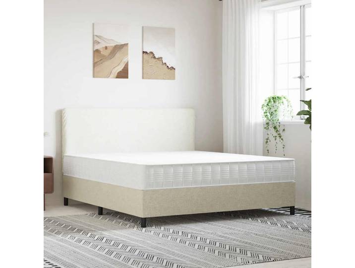 vidaXL Matratze Taschenfederkern Mittelfest 180x200 cm